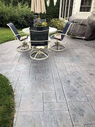 Stamped Concrete in Arlington project 2