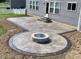 Stamped Concrete in Arlington project 5